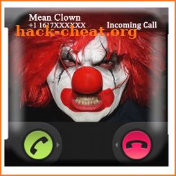 Spooky Clown Fake Call And SMS icon