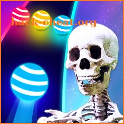 Spooky Scary Skeletons Road EDM Dancing icon