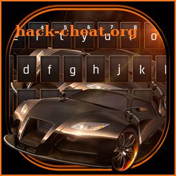 Sport Racing Car Keyboard icon
