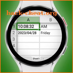 Spreadsheet Watch Face icon