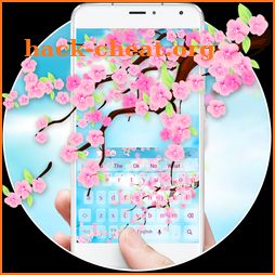 Spring Cherry Blossoms Keyboard Theme icon