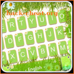 Spring Daisy Garden Keyboard Theme icon