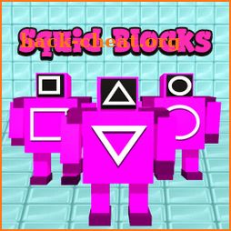 Squid Block Red Light Green Light Game icon