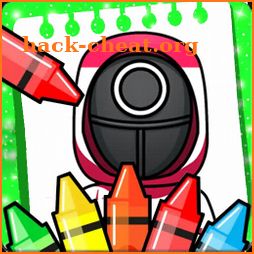Squid Game Coloring Pages icon