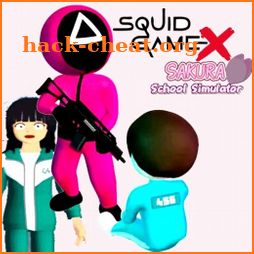 Squid Game X Sakura School simulator adivice icon