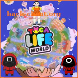 Squid Toca Life World -Town Life Guide icon