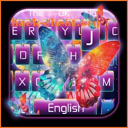 Starry Butterfly Keyboard icon
