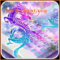 Starry Sky Dragon Keyboard Theme icon