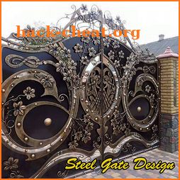 steel gate design icon