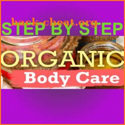 Step by Step creation of organic body lotions icon