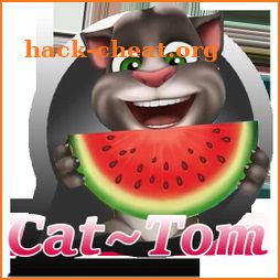 Sticker Cute Cat~Tom Talking For WAStickerApps icon