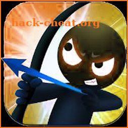 Stickman Archer run 3D icon