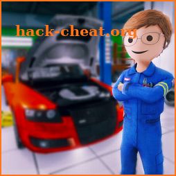 Stickman Car Mechanic Simulator- Fix My Car Garage icon