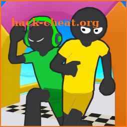 Stickman Fall | Running Stick Guys 3D icon
