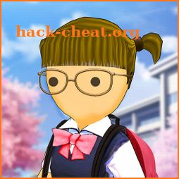 Stickman High School Girl- School Simulator Games icon
