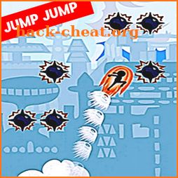 Stickman jump jump icon