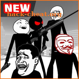 Stickman Meme Sniper icon