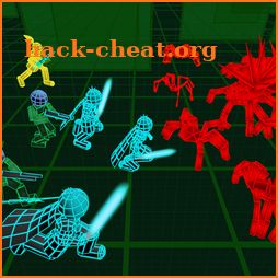 Stickman Neon Warriors: Spiders Battle icon