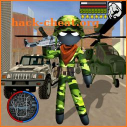Stickman Rope Hero Us Army Counter OffRoad Crime 2 icon