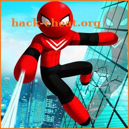 Stickman Spider Hero : Miami Vice Town Mafia Games icon