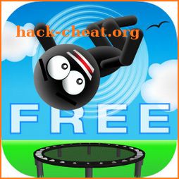 Stickman Trampoline FREE - Flip Master! icon