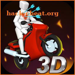 Stickman Turbo Dismounting 3D icon