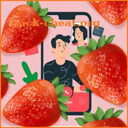 Strawberry calls. FREE icon