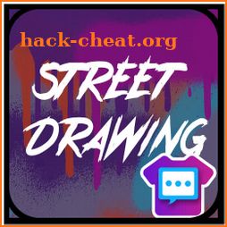 Street drawing skin for Next SMS icon