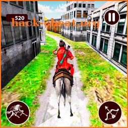 Street Horse Archer run - Dungeon Archer Escape icon