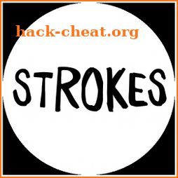 Strokes Black - Icon Pack icon