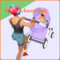 Stroller Baby Race icon