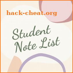 Student Note List icon