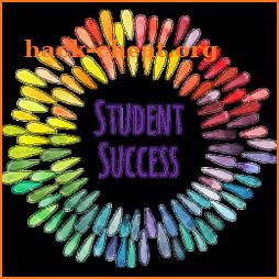 Student success - mindful, learning & study habits icon