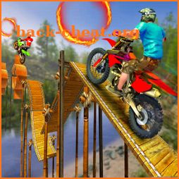 Stunt Bike Trails Simulator icon