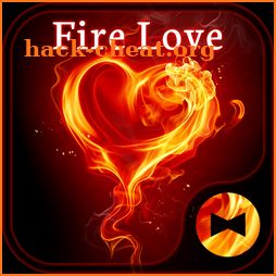 Stylish Wallpaper Fire Love Theme icon