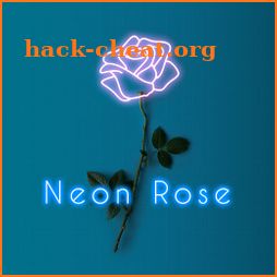 Stylish Wallpaper Neon Rose Theme icon