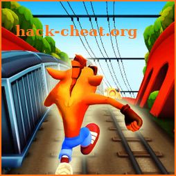 Subway Crash Jungle Fox Bandi. 3D Game Adventures icon