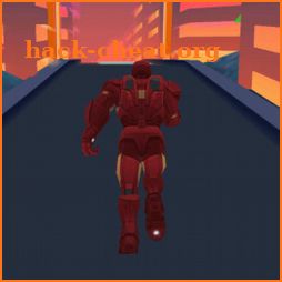 Subway Iron Hero Man icon