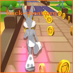 Subway Looney Run - 3D Adventure City Bunny dash icon