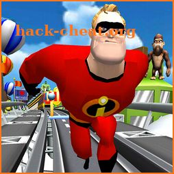 Subway The incredibles 2 Games Running 3D icon