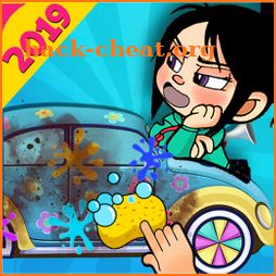 Sugar Ruch - Car Cleaning and Repairing Kids Game icon