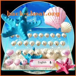 Summer Beach shell Keyboard Theme icon