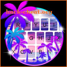 Summer Holiday Seaside Keyboard Theme icon
