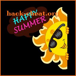Summer Holiday Sticker GIF icon