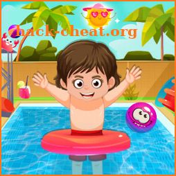 Summer Swimming Pool Party: Water Slide Adventure icon