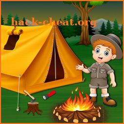 Summer Vacation Camping icon