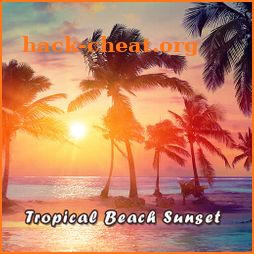 Summer Wallpaper Tropical Beach Sunset Theme icon