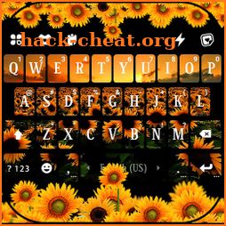 Sunflower Fields Keyboard Background icon