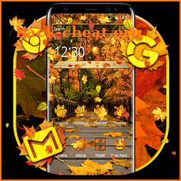 Sunny Autumn Fall Theme icon