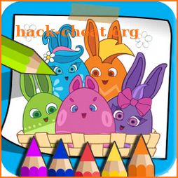 Sunny Bunnies Coloring book & Drawing For Children icon